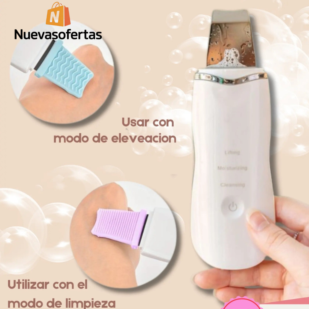 Limpiador Facial Espátula Ultrasónico