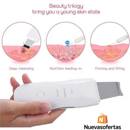 Limpiador Facial Espátula Ultrasónico
