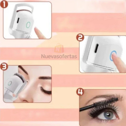 Rizador Eléctrico con Calor Para Pestañas