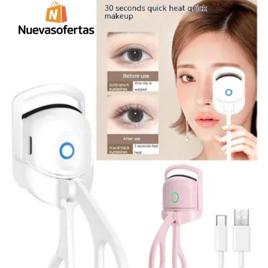 Rizador Eléctrico con Calor Para Pestañas